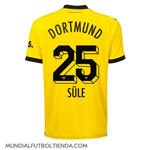 Camiseta Borussia Dortmund Niklas Sule #25 Primera Equipación Replica 2023-24 mangas cortas